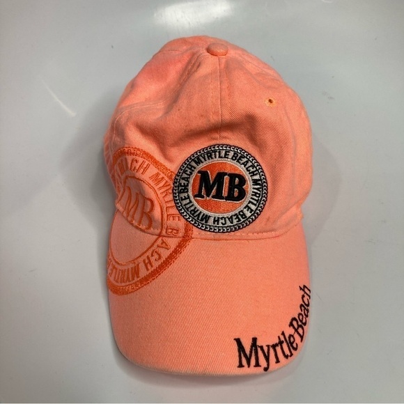 Myrtle Beach baseball Hat orange - Picture 1 of 7